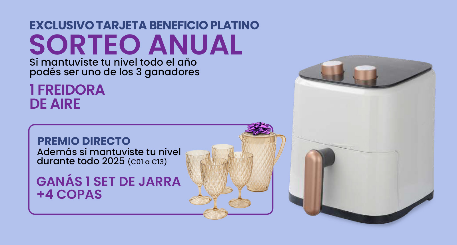 TB Desk PLATINO Sorteo anual