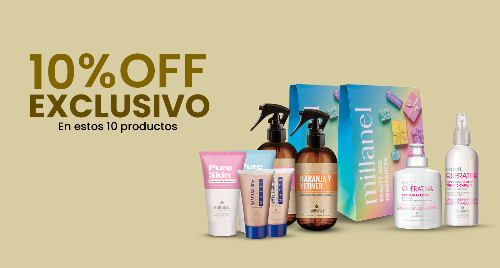 productos desk oro C13