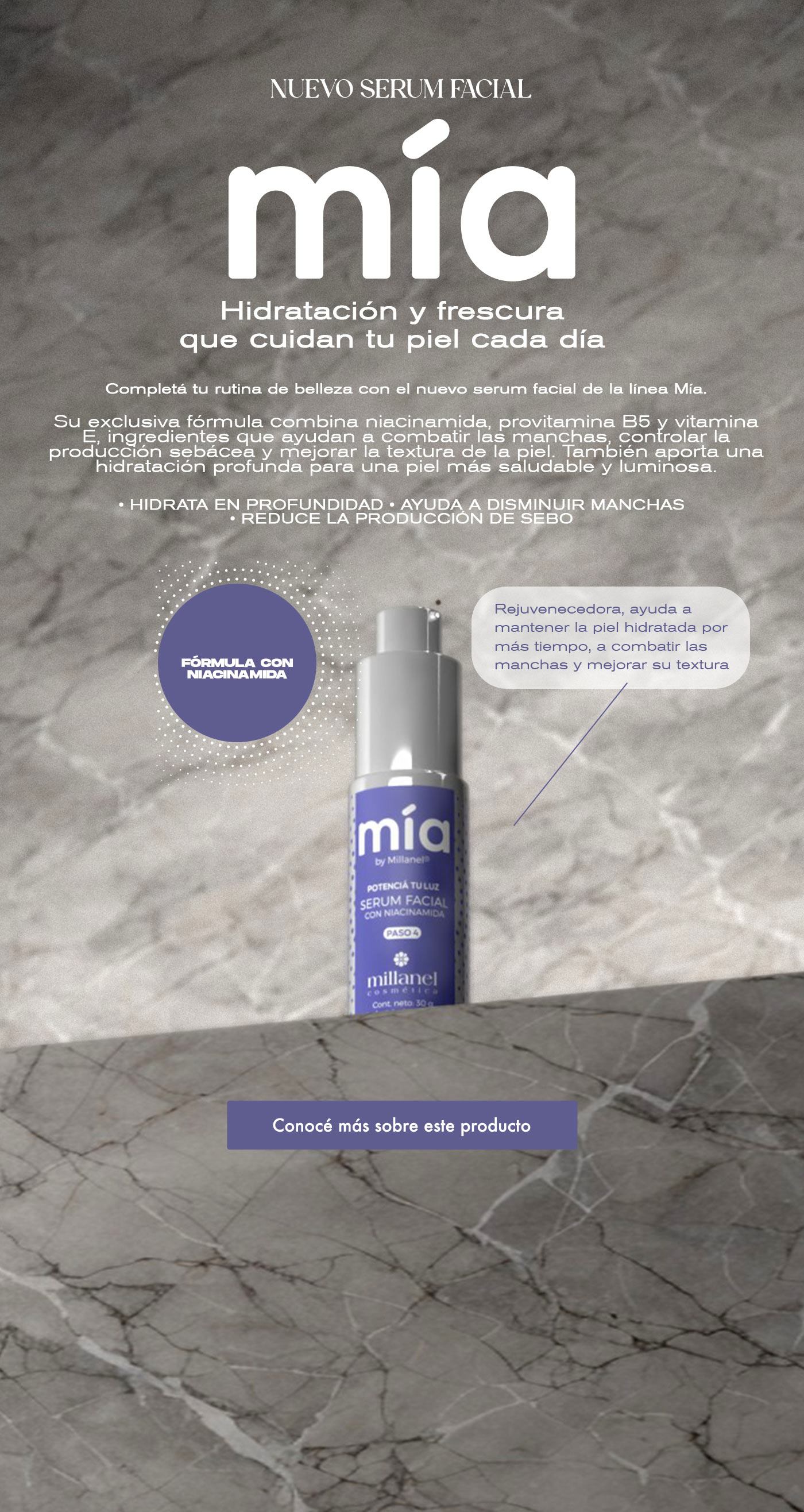 Serum facial Mia